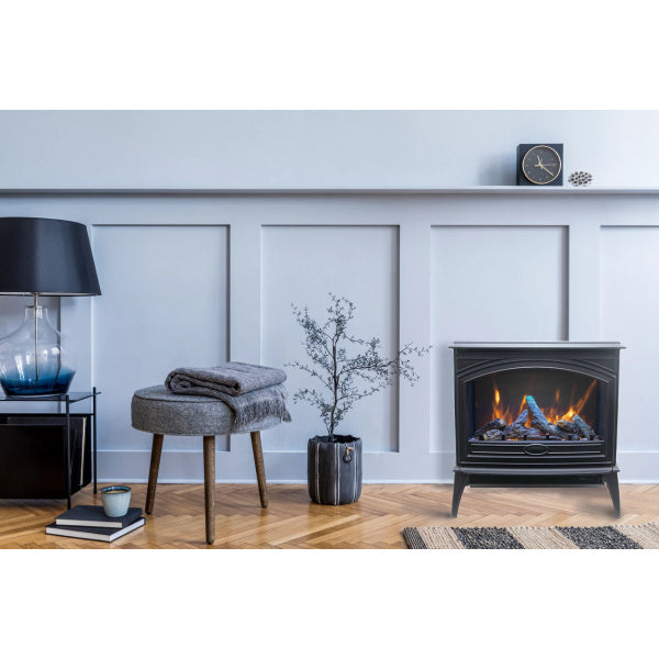 Cast Iron Freestand E70 Electric Fireplace